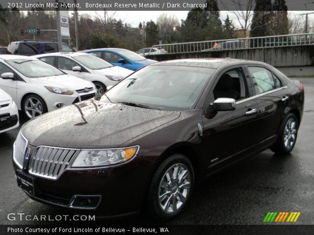 2012 Lincoln MKZ Hybrid in Bordeaux Reserve Metallic
