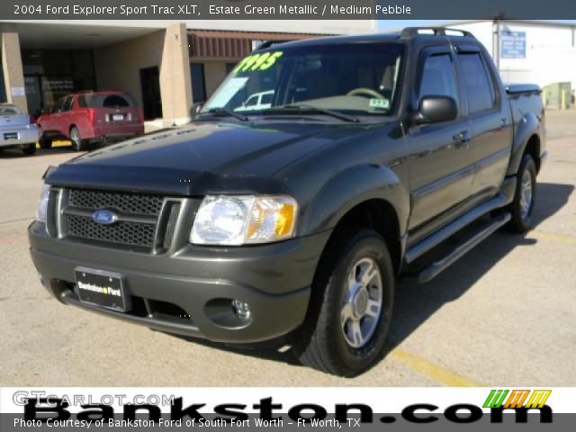 2004 Ford Explorer Sport Trac XLT in Estate Green Metallic