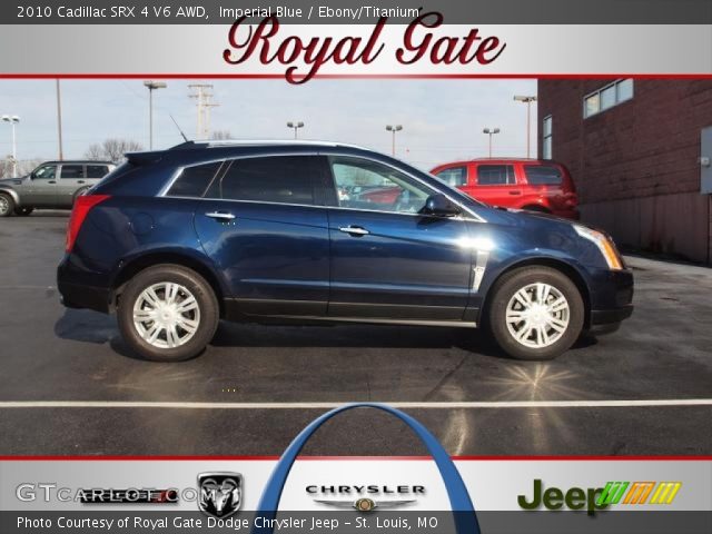 2010 Cadillac SRX 4 V6 AWD in Imperial Blue