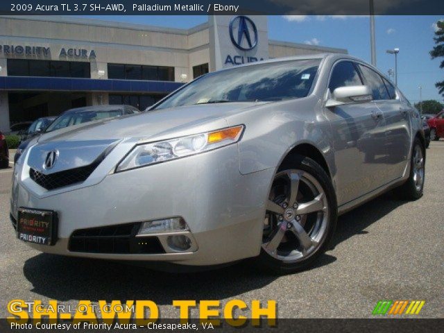 2009 Acura TL 3.7 SH-AWD in Palladium Metallic