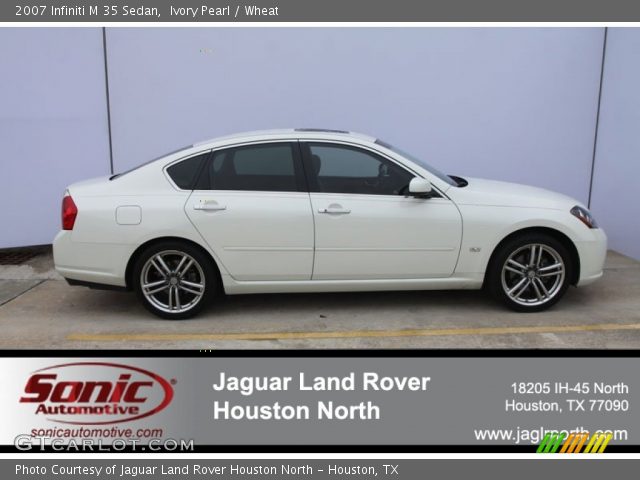 2007 Infiniti M 35 Sedan in Ivory Pearl