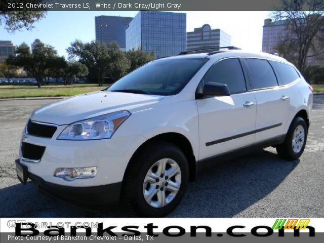 2012 Chevrolet Traverse LS in White