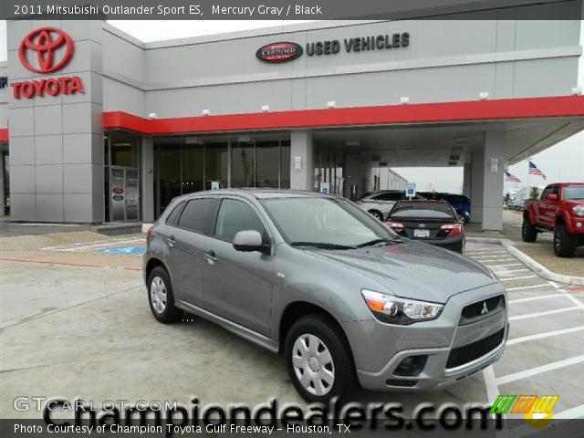 2011 Mitsubishi Outlander Sport ES in Mercury Gray