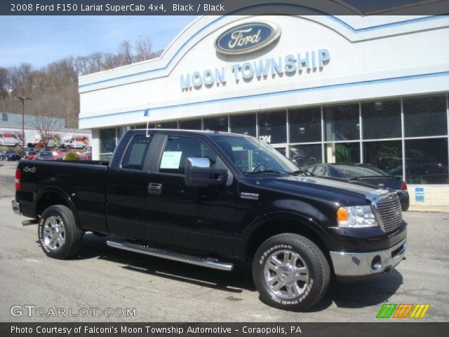2008 Ford F150 Lariat SuperCab 4x4 in Black