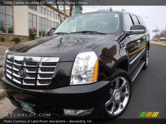 2008 Cadillac Escalade ESV AWD in Black Raven