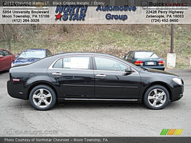 2012 Chevrolet Malibu LT in Black Granite Metallic