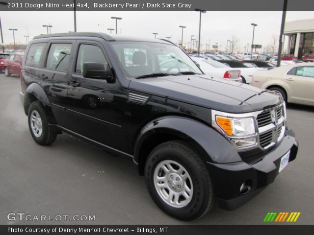 2011 Dodge Nitro Heat 4x4 in Blackberry Pearl