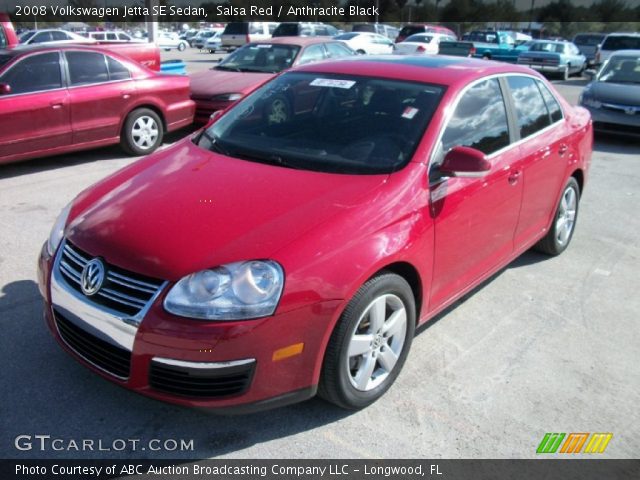 2008 Volkswagen Jetta SE Sedan in Salsa Red