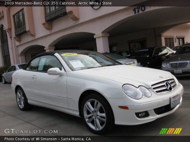 2009 Mercedes-Benz CLK 350 Cabriolet in Arctic White