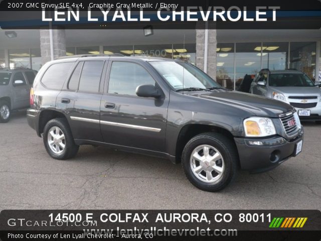 2007 GMC Envoy SLE 4x4 in Graphite Gray Metallic