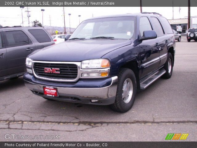 2002 GMC Yukon XL SLE in Indigo Blue Metallic