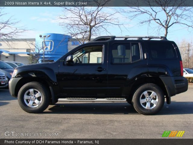 2009 Nissan Xterra X 4x4 in Super Black