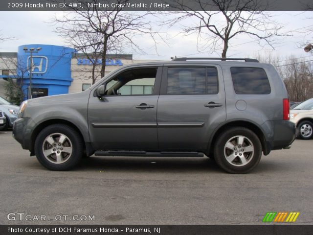 2009 Honda Pilot EX 4WD in Nimbus Gray Metallic