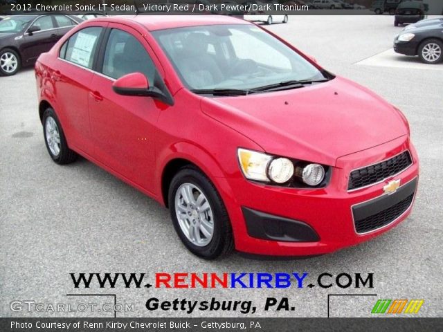 2012 Chevrolet Sonic LT Sedan in Victory Red