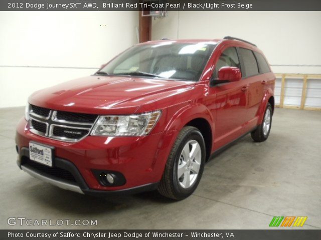 2012 Dodge Journey SXT AWD in Brilliant Red Tri-Coat Pearl