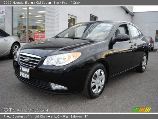 2009 Hyundai Elantra GLS Sedan in Black Pearl