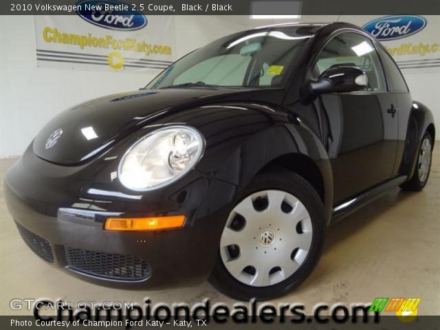 2010 Volkswagen New Beetle 2.5 Coupe in Black