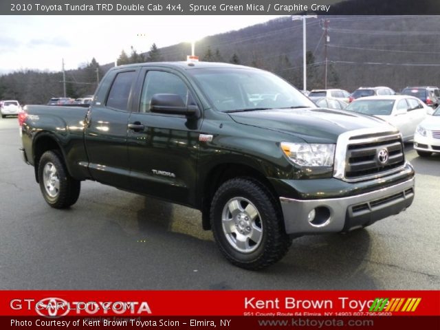 2010 Toyota Tundra TRD Double Cab 4x4 in Spruce Green Mica