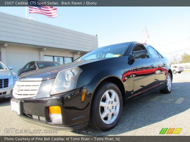2007 Cadillac CTS Sport Sedan in Black Raven