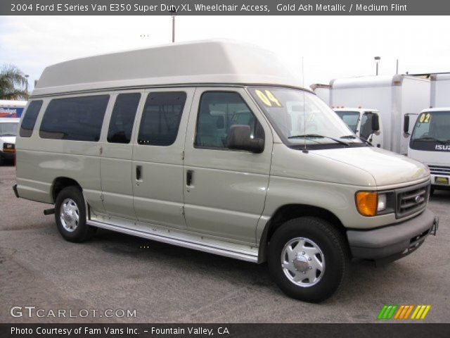 2004 Ford E Series Van E350 Super Duty XL Wheelchair Access in Gold Ash Metallic