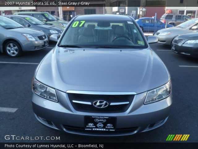 2007 Hyundai Sonata SE V6 in Steel Gray