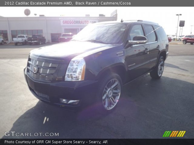 2012 Cadillac Escalade Premium AWD in Black Raven