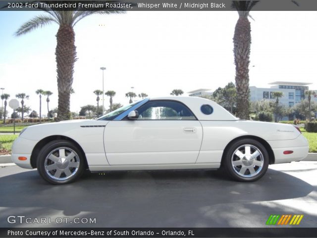 2002 Ford Thunderbird Premium Roadster in Whisper White