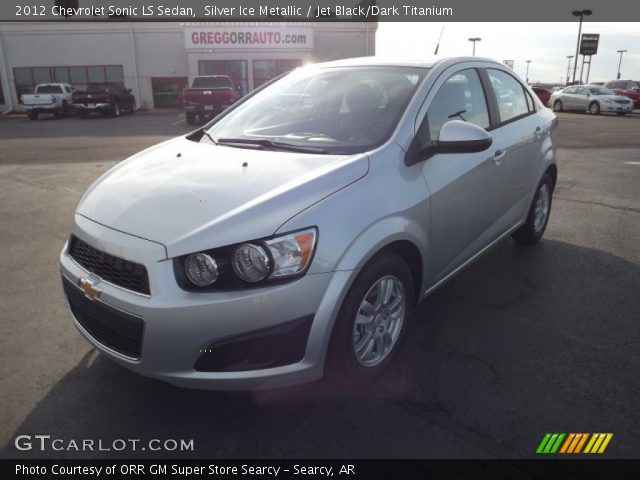 2012 Chevrolet Sonic LS Sedan in Silver Ice Metallic