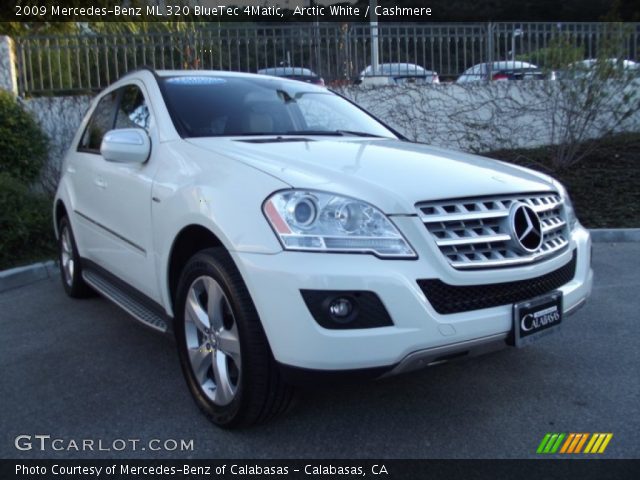 2009 Mercedes-Benz ML 320 BlueTec 4Matic in Arctic White