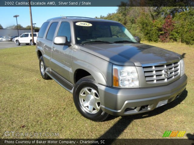 2002 Cadillac Escalade AWD in Silver Sand