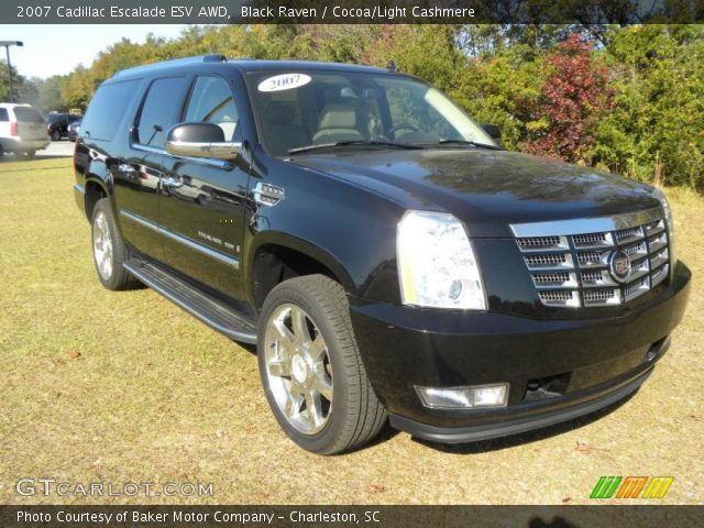 2007 Cadillac Escalade ESV AWD in Black Raven
