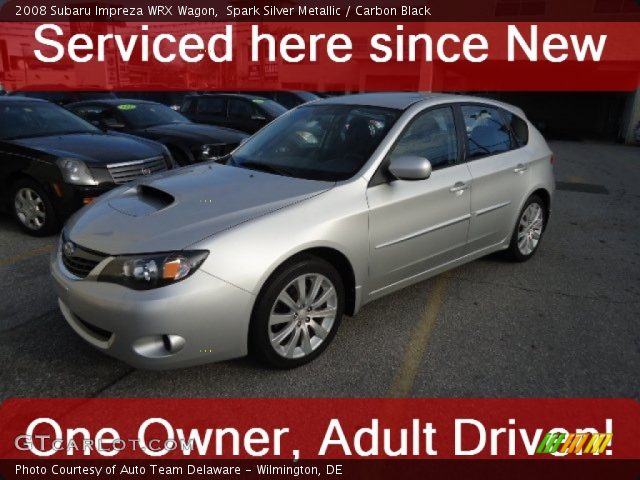 2008 Subaru Impreza WRX Wagon in Spark Silver Metallic