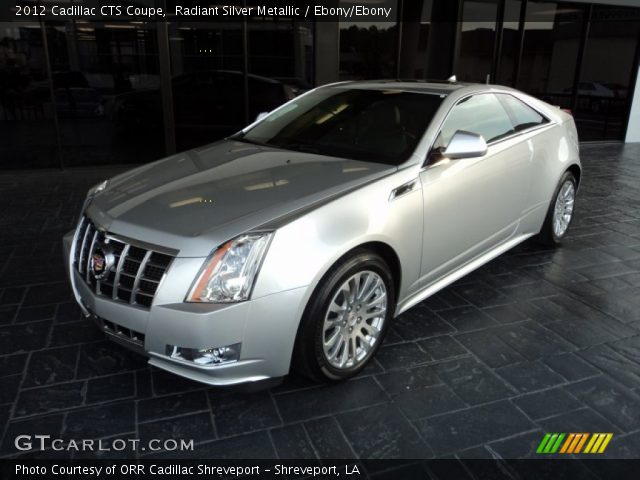 2012 Cadillac CTS Coupe in Radiant Silver Metallic