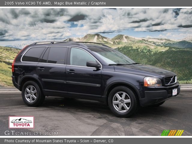 2005 Volvo XC90 T6 AWD in Magic Blue Metallic