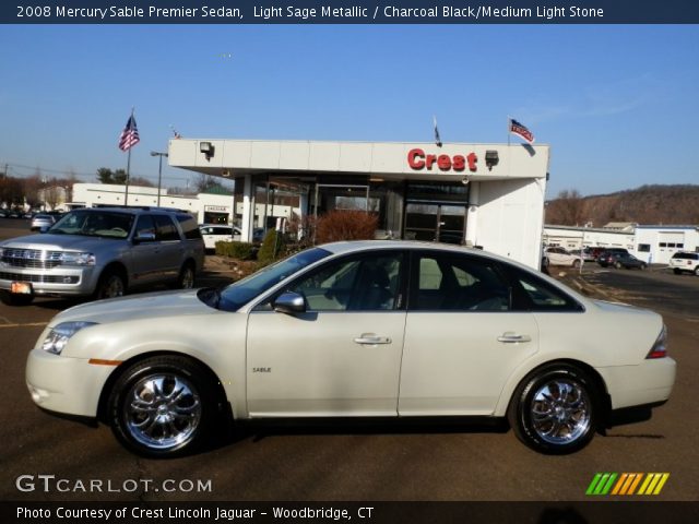 2008 Mercury Sable Premier Sedan in Light Sage Metallic