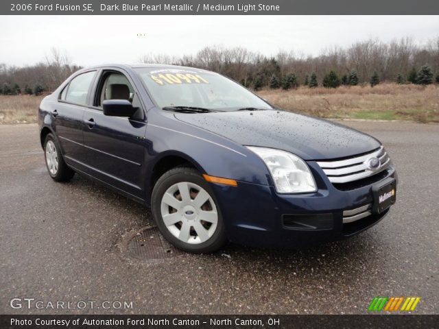2006 Ford Fusion SE in Dark Blue Pearl Metallic
