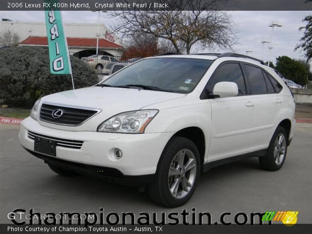 2006 Lexus RX 400h Hybrid in Crystal White Pearl