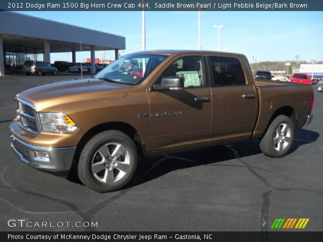 2012 Dodge Ram 1500 Big Horn Crew Cab 4x4 in Saddle Brown Pearl