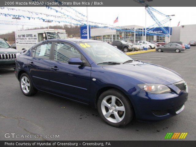 2006 Mazda MAZDA3 i Sedan in Strato Blue Mica