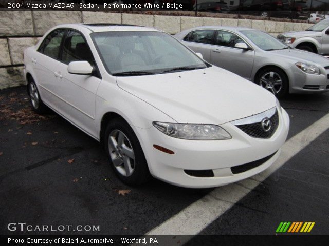 2004 Mazda MAZDA6 i Sedan in Performance White