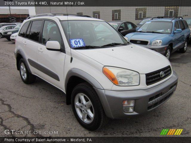 2001 Toyota RAV4 4WD in Natural White