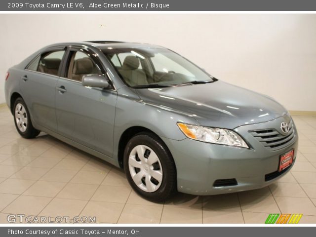 2009 Toyota Camry LE V6 in Aloe Green Metallic