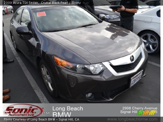 2009 Acura TSX Sedan in Crystal Black Pearl