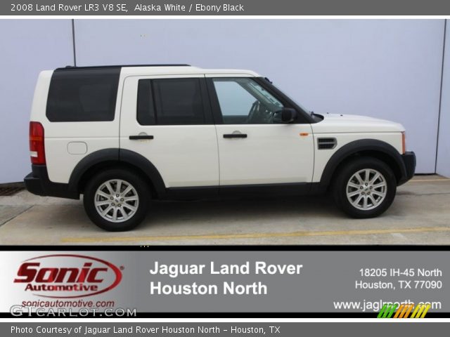 2008 Land Rover LR3 V8 SE in Alaska White