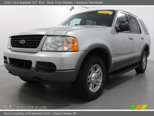 2002 Ford Explorer XLT 4x4 in Silver Frost Metallic