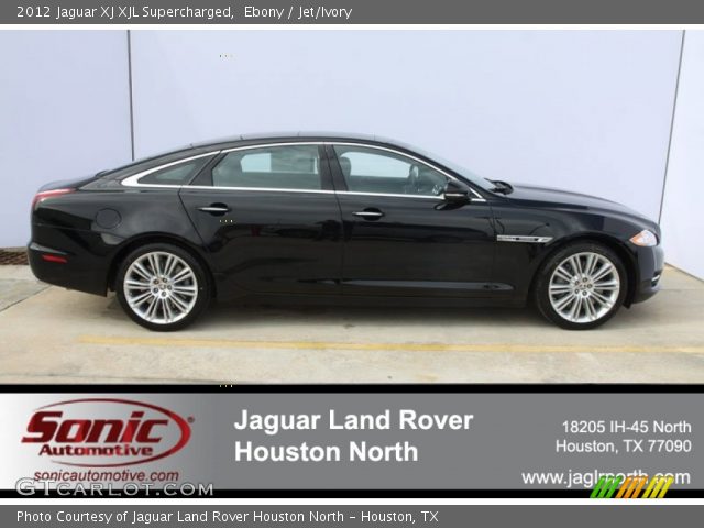 2012 Jaguar XJ XJL Supercharged in Ebony