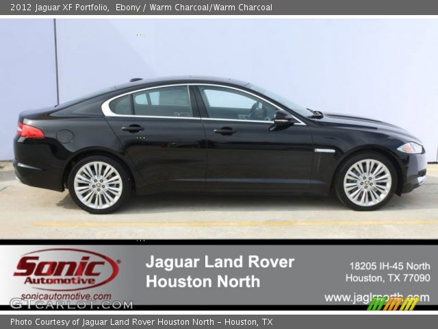 2012 Jaguar XF Portfolio in Ebony