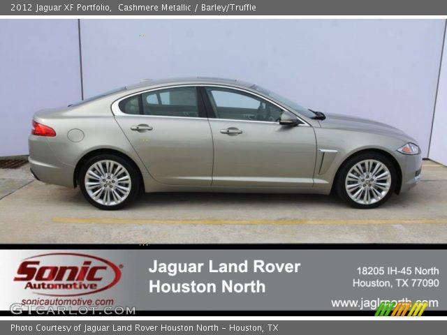 2012 Jaguar XF Portfolio in Cashmere Metallic