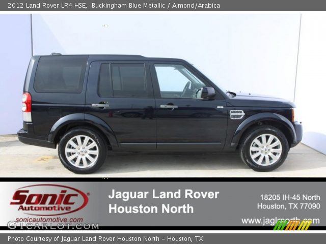 2012 Land Rover LR4 HSE in Buckingham Blue Metallic