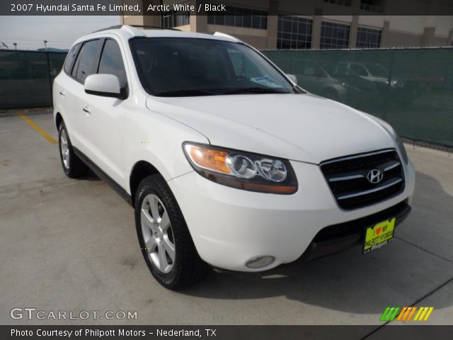 2007 Hyundai Santa Fe Limited in Arctic White